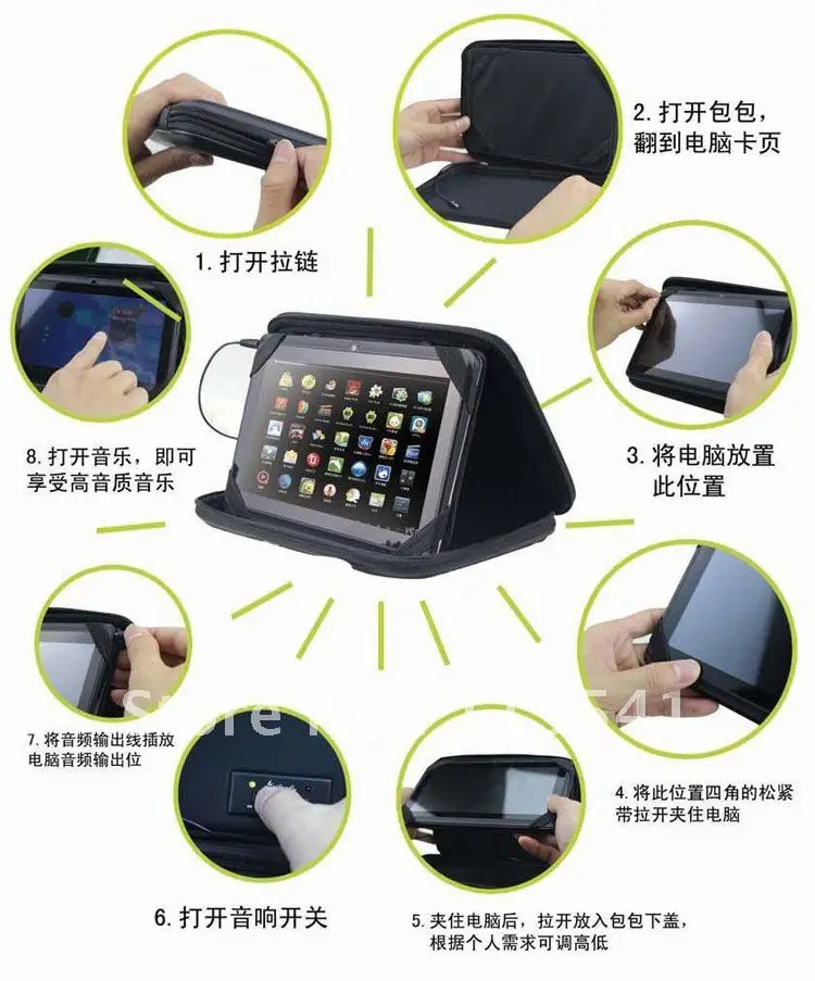 9.7'' tablet PC speaker case | Компьютеры и офис
