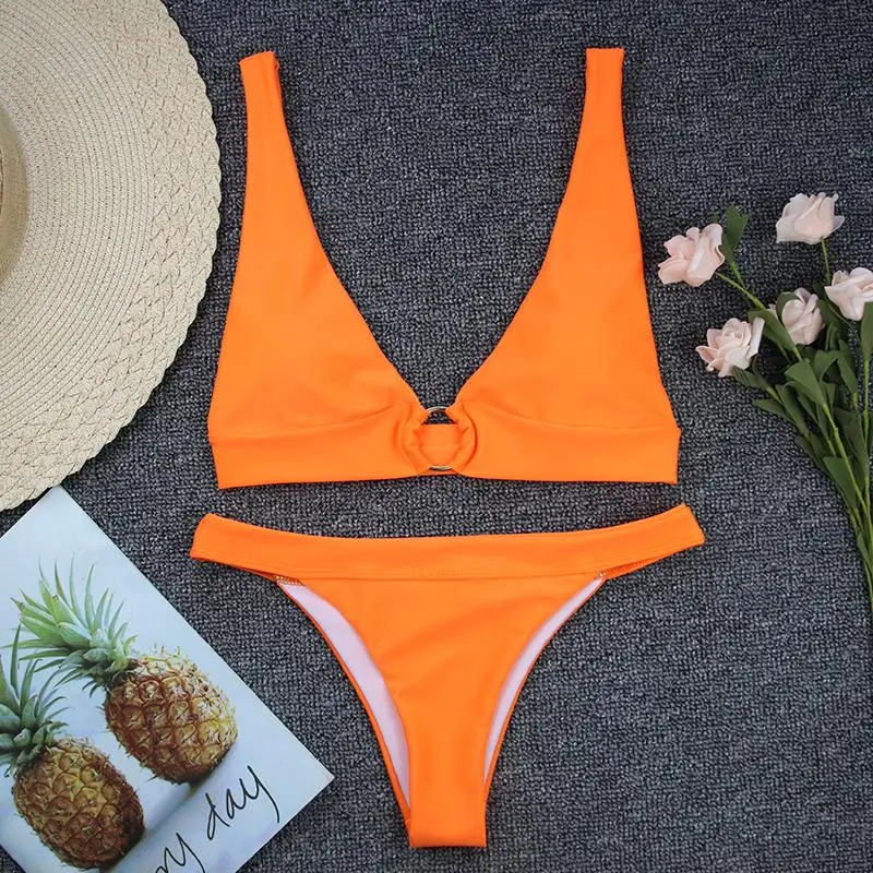 Mossha сексуальный белый комплект бикини 2019 пуш ап купальник женский микро высокий