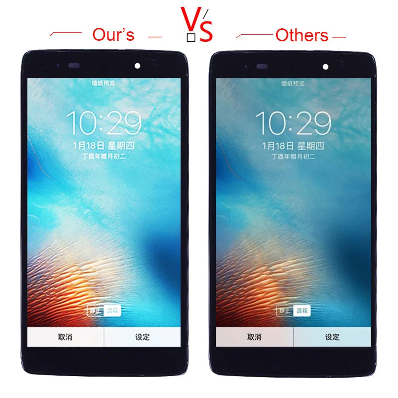 4.7'' Оригинальный тачскрин дисплей экран для Alcatel Idol 3 LTE 6039