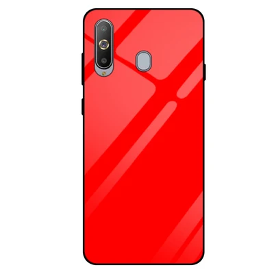Чехол для samsung galaxy A8S, Одноцветный, закаленное стекло, чехол для телефона, для samsung A8S, SM-G8870, чехол, градиентное стекло, оболочка, 6,4" - Цвет: A9