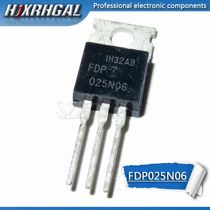 5 шт. FDP025N06 025N06 TO-220 новые и оригинальные HJXRHGAL | Электронные компоненты