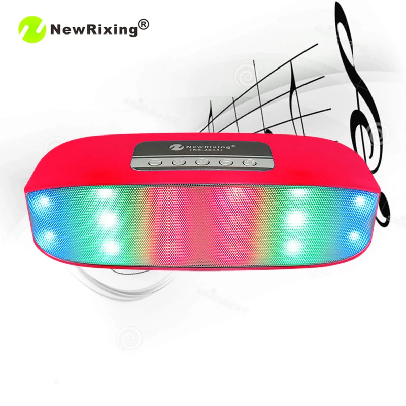 NewRixing NR 2014 Мини Bluetooth музыкальные колонки портативный беспроводной динамик