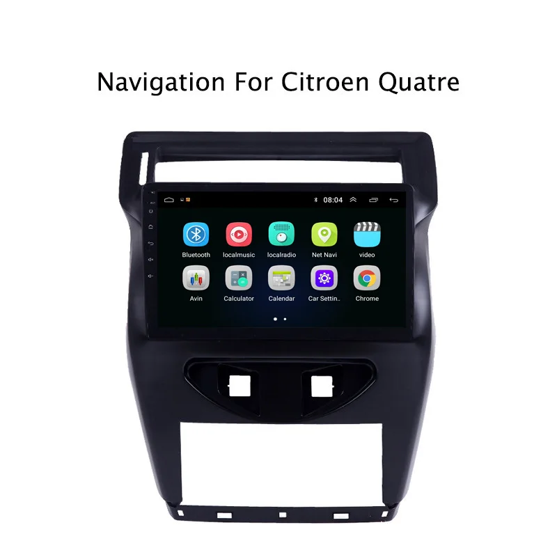 10 1 "2.5D IPS Android 8 автомобильный DVD GPS плеер для Citroen C Quatre 2012 2013 2014 Радио Стерео