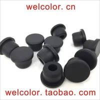 t type 15 5mm rohs silicone rubber round high elasticity sealing dust plug shock absorber foot pad 15mm 3964 1932 15 mm hole