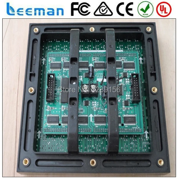 DIY P10 Leeman 1/4 сканирования наружных светодиодных p10 модуль rgb дисплей полноцветный