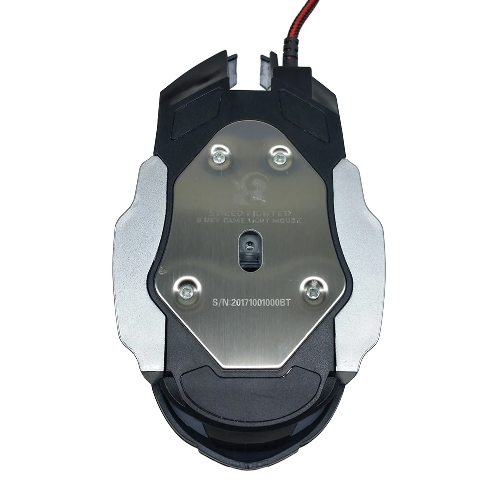 3200 dpi 7 светодиодный Оптический 6D Кнопка USB Проводная игровая мышь профессиональная настольная мышь T9