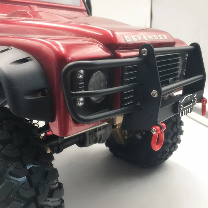 KYX 1/10 гусеничный станок с ЧПУ передний бампер для Traxxas TRX-4 Axial 90046 30 мм | Игрушки и
