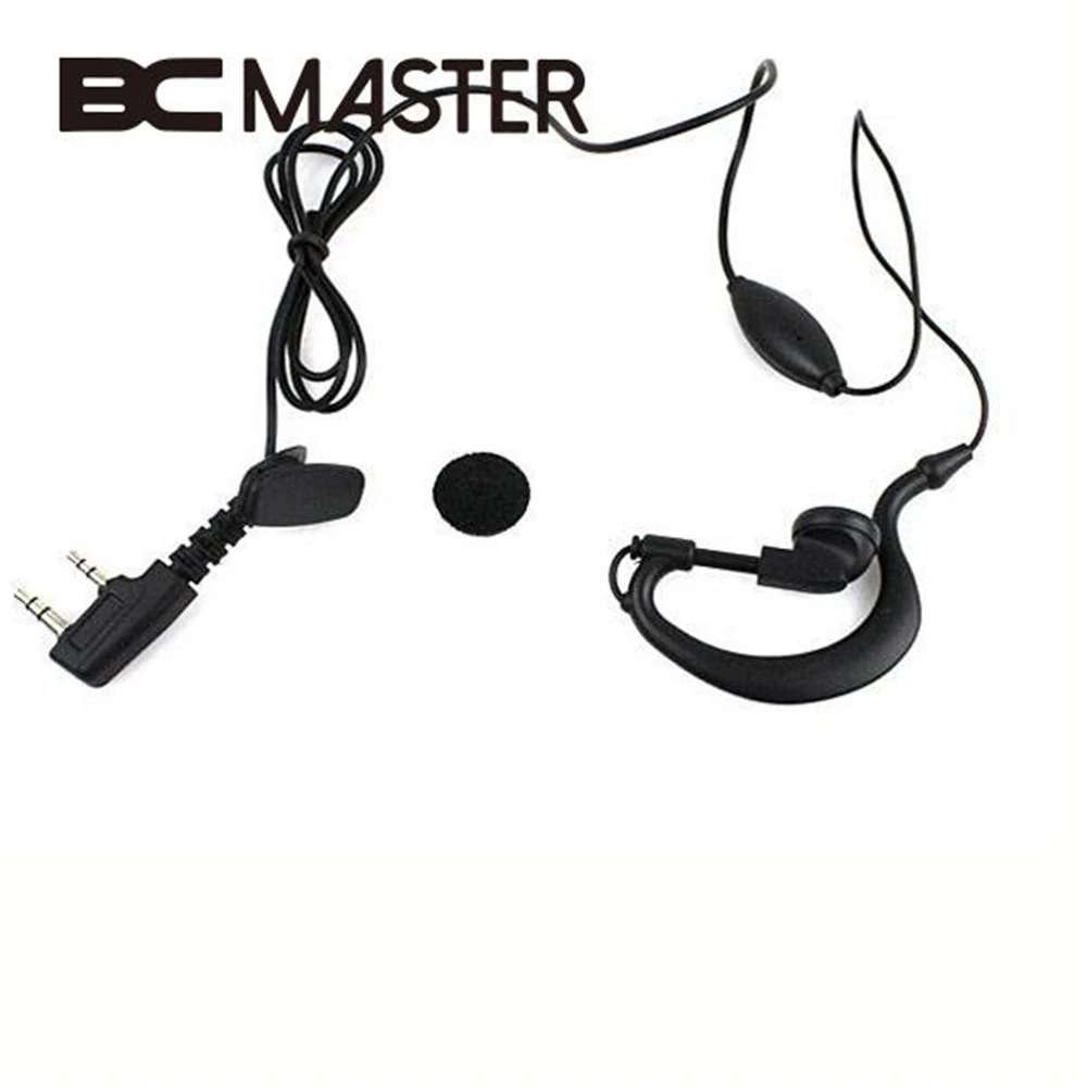 BCMaster 3 5 мм до 2 PIN два Pin гарнитура наушники для BAOFENG UV5R 888S QUANSHENG PUXING WOUXUN|headset