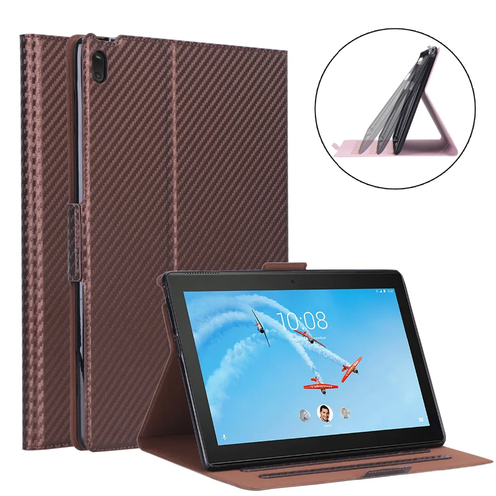 Тонкий чехол с магнитным рукавом для Lenovo Tab E10 X104 TB X104F книжка из искусственной