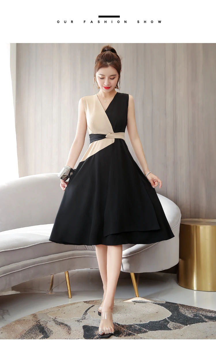 2019 новое летнее платье в Корейском стиле|Женские платья| |