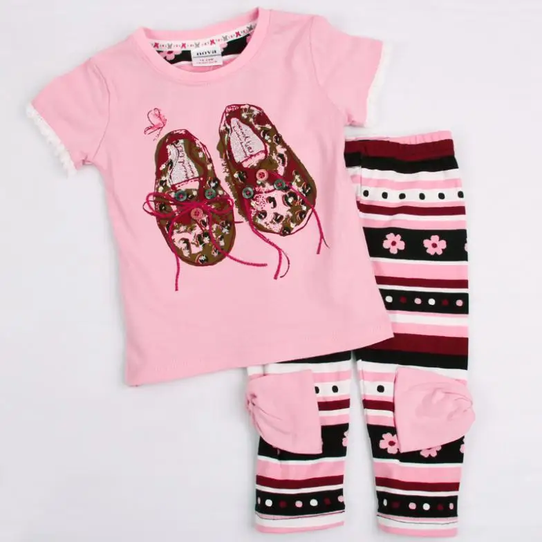 FREE SHIPPING KG3656# 5pieces/ lot 18m/ 6y kids wear clothing spring summer gilrs sets | Детская одежда и обувь