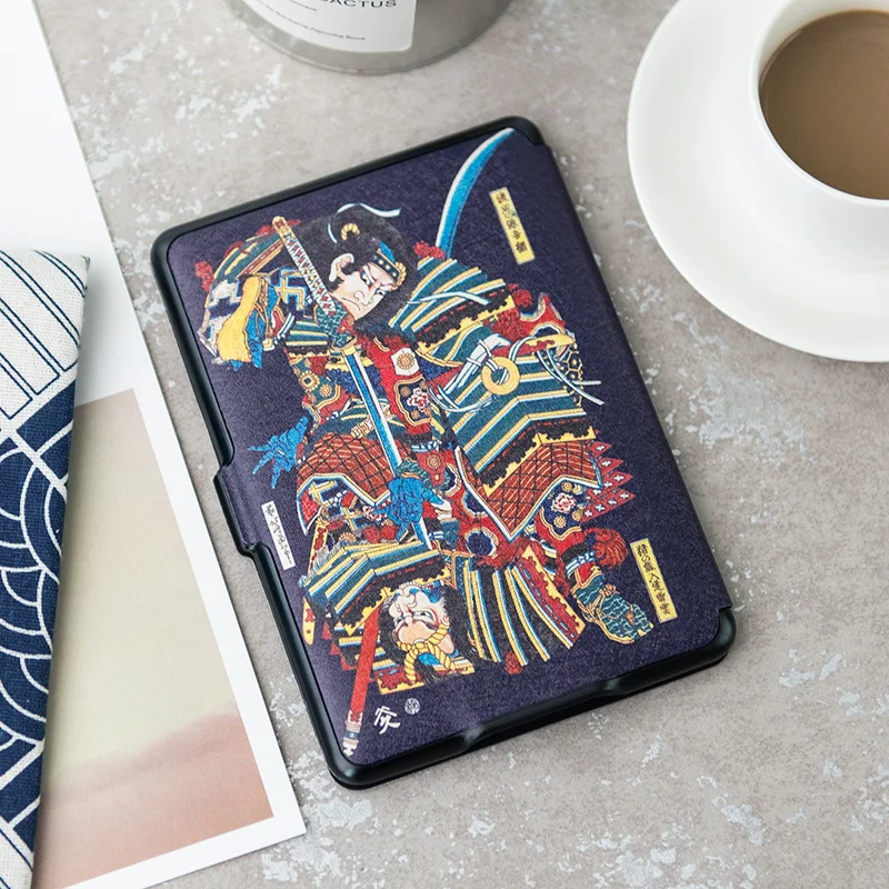 Воин Дизайн 2016 Новинка 8th случае Kindle Paperwhite 3/2/1 Voyage 7th Folio искусственная кожа Магнит