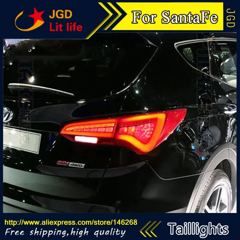 Бесплатная доставка! Задний светодиодный фонарь для Hyundai SantaFe ix45 6000-2013 12 В 2014 k |