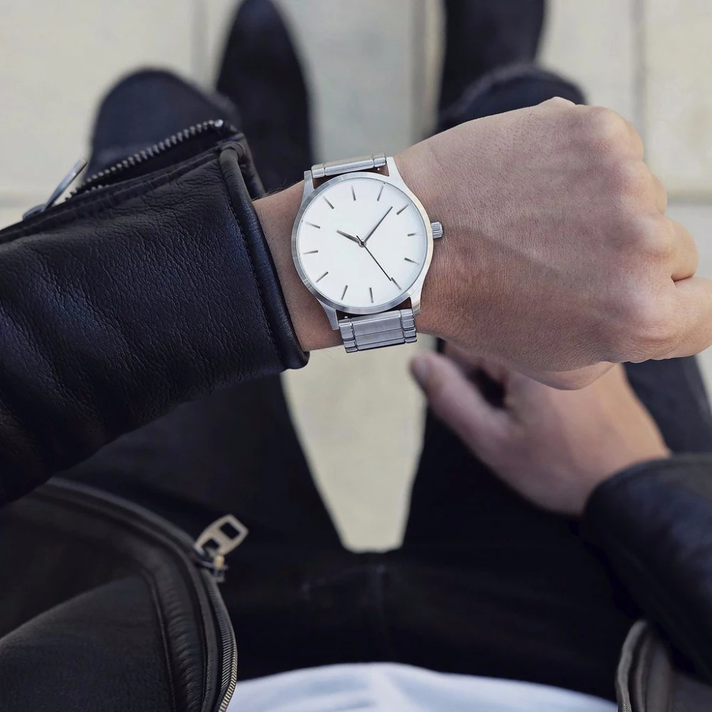 

2020 Brand Luxury Watch Men Brand Men's Watches Stainless Steel Band Quartz Wristwatch Fashion Casual Gift Military Wristwatch