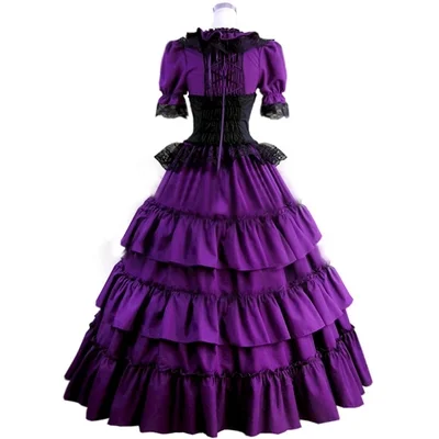 Может быть на заказ 2015 горячая распродажа Фиолетовый/Белый хлопок короткий рукав