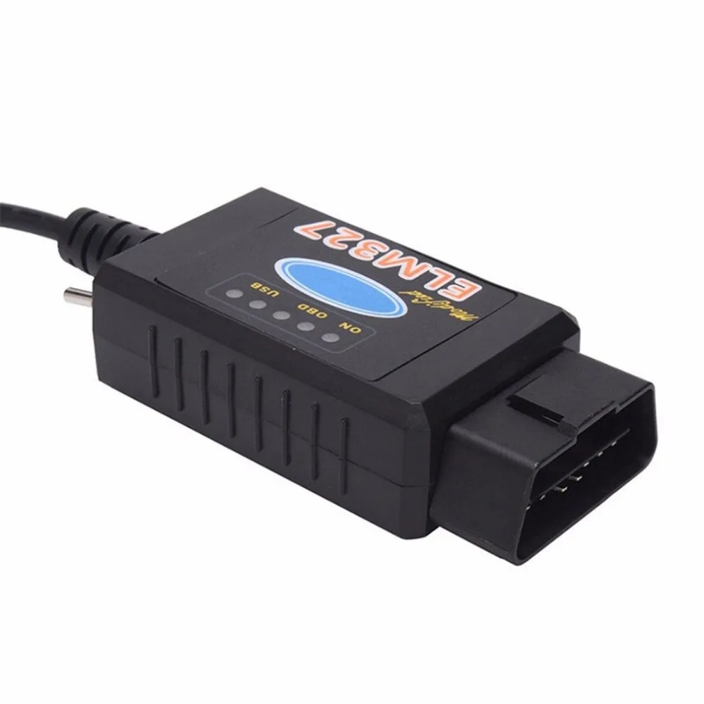 ELM327 USB FTDI/PIC18F25K80 Chip Code Reader for Ford HS CAN/MS CAN Switch Car Vehicle OBDII Diagnostic Tool Interface |
