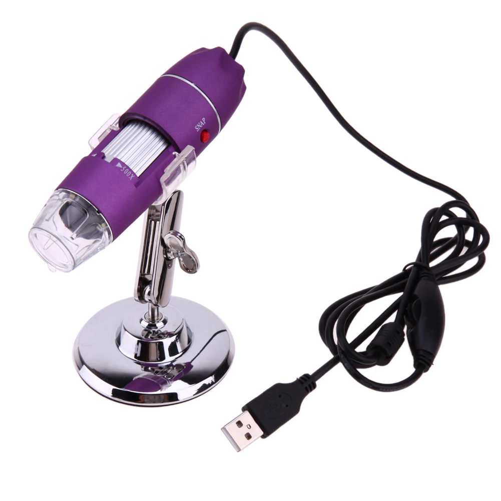 50X-500X Цифровой Микроскоп USB эндоскоп кожи волосяного фолликула головы Лупа