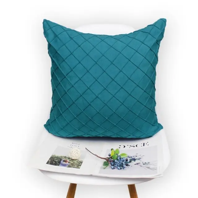 peacock blue ; зимняя обувь, Заказные ботинки 40/45/50/55/60/65 см 8 цветов Полиэстровая замшевая вышивка чехлы HT-PSUEC-A - Цвет: peacock blue
