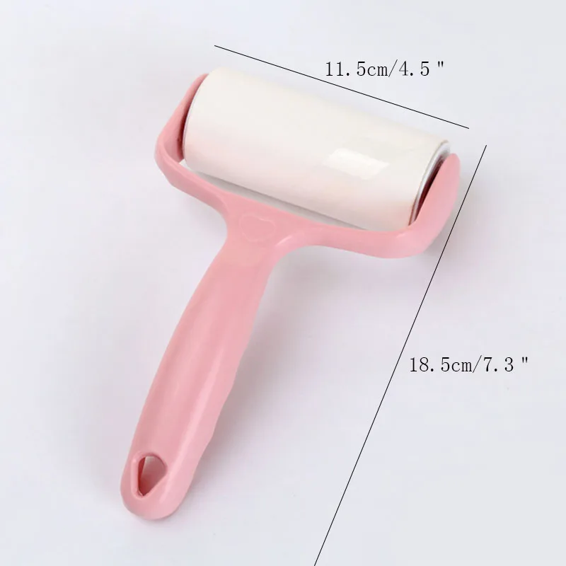 

Tearable Roller Type Sticky Hair Brush Creative Home Sofa Pet Hair Clothing Sticky Hair Roller To Hair Cleaning Brush