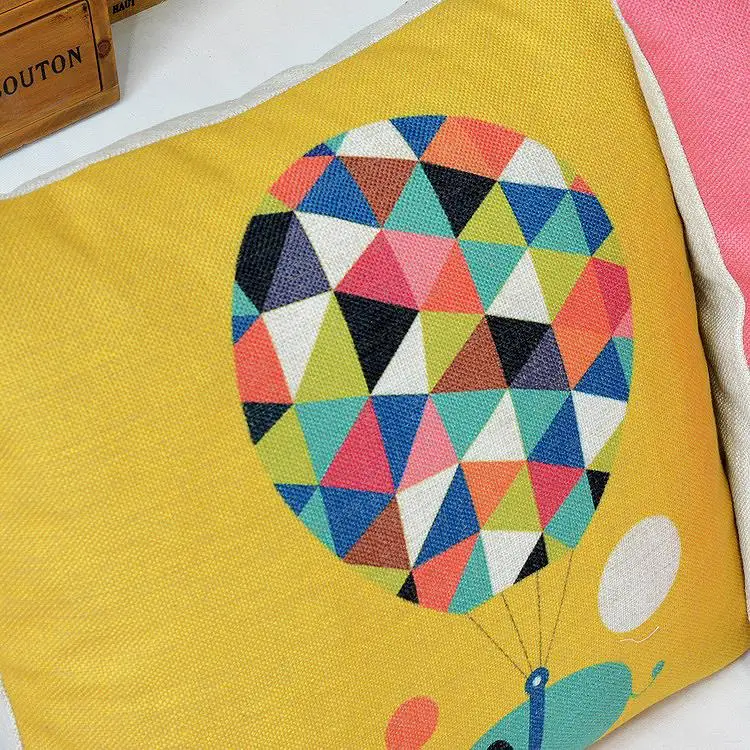 Скандинавские милые подушки с животными из мультфильмов для подушка овечка