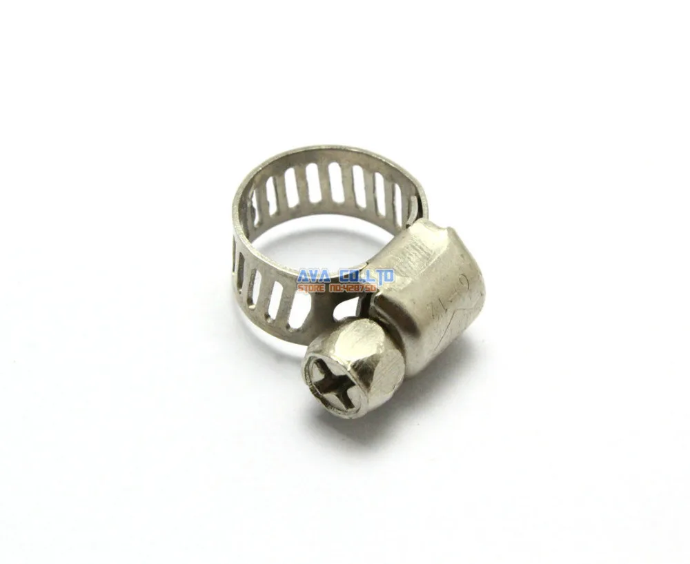 

40 Pieces 6-12mm Hose Clamp Worm Gear Hose Pipe Fitting Clamp