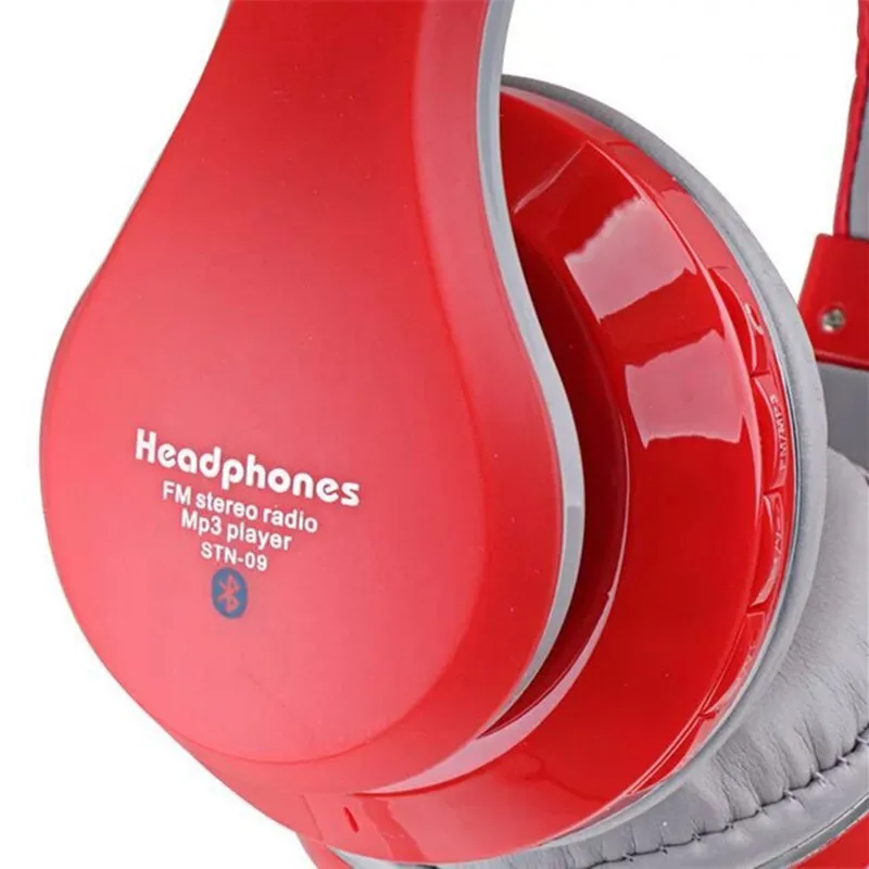 High Definition Portable Wireless Stereo Bluetooth Headset STN-09 Sport Headphone With MIC Support FM Radio TF Card | Электроника