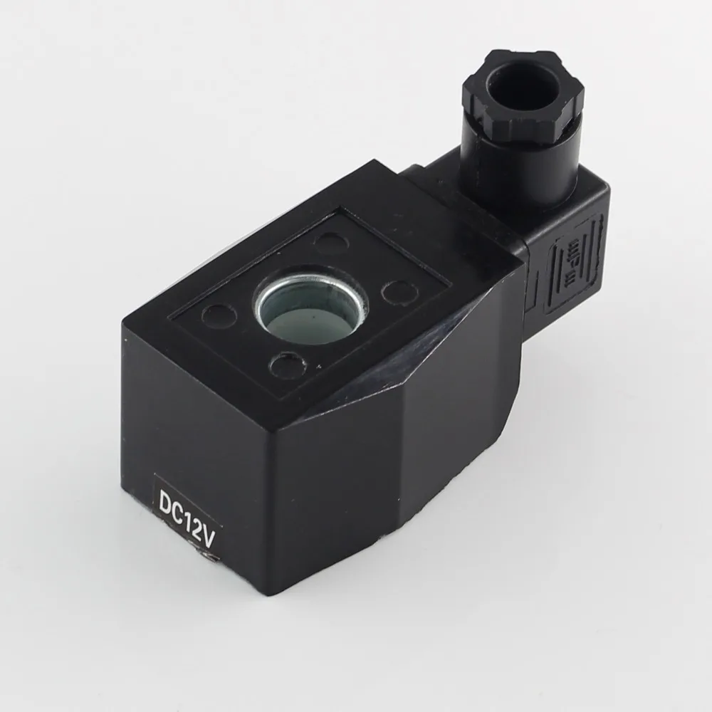 1 шт. 110VAC 220VAC 380VAC 12VDC 24VDC пластиковая Закрытая катушка для электромагнитного клапана, используется для нормально закрытых и нормально открытых, IP65