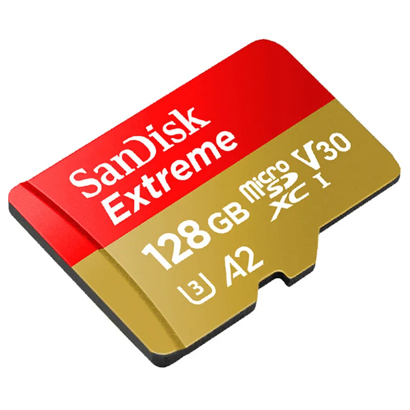 128GB Карта памяти SanDisk MicroSD 16 ГБ 32 ГБ 64 Гб 128 ГБ 256 Гб 400 ГБ 512 Гб MicroSD U3 A2 V30 TF карта cartao de memoria - Емкость: 128GB