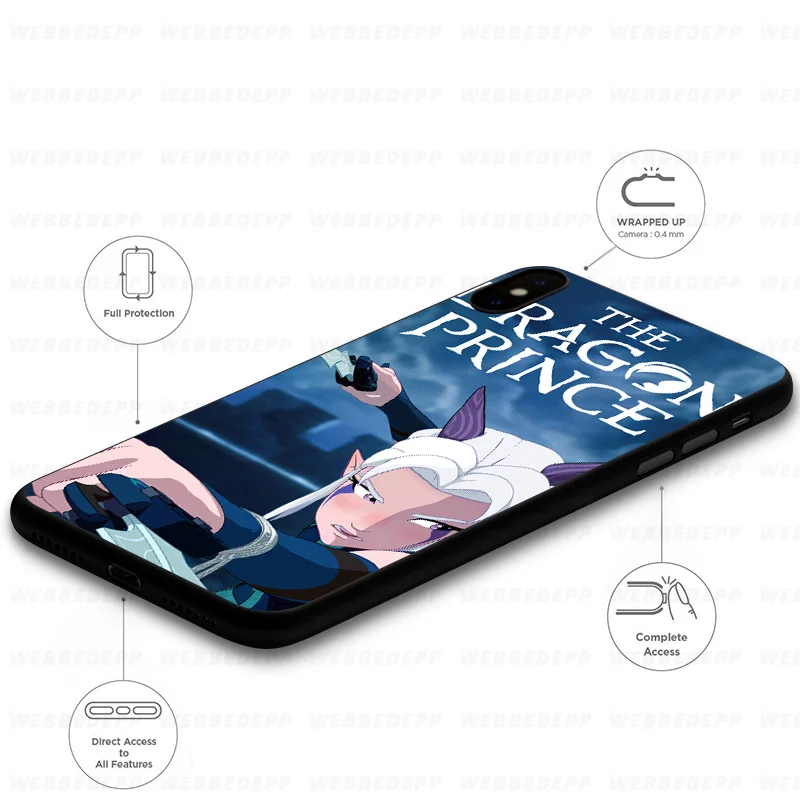 WEBBEDEPP мягкий чехол для телевизора Dragon Prince Samsung Galaxy S10 S10e S9 S8 Plus S7 S6 Edge &amp J6 2018 Note 10 9 8 |