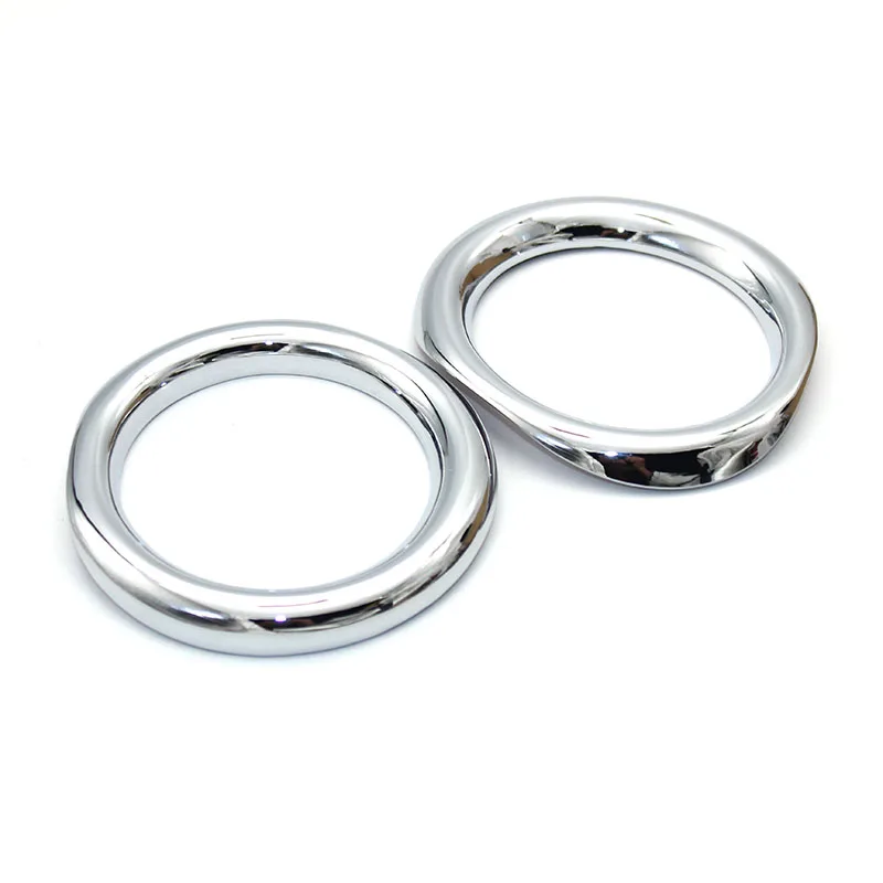 

Car ABS chrome front fog lights fog lamp cover trim for Toyota1 C-HR CHR 2017