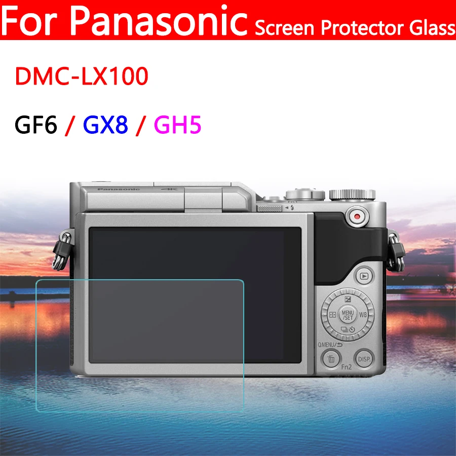 Камера ЖК дисплей Дисплей Защитная пленка для Panasonic GH5 GF6 GX8 DMC LX100 экран цифровой