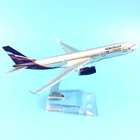 Модель самолета Аэрофлот, металлический сплав, Российские авиалинии, аэробус A330, авиалиния, модель самолета с подставкой, самолет для детей, игрушка в подарок
