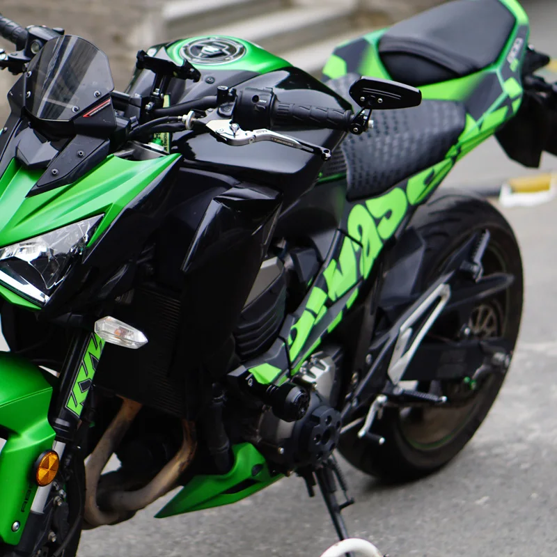 Для Kawasaki Z800 стикер на полную длину мотоцикла автомобиля Наклейка тело красный