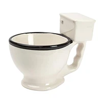 novelty toilet ceramic mug with handle 300ml coffee tea milk ice cream cup funny for gifts
