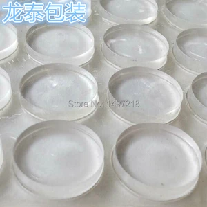 Прозрачные противоскользящие бамперы из ПВХ и пластика, амортизатор, самоклеящиеся силиконовые накладки для ножек из ПВХ, 20 Х5 мм, 9-81 шт.