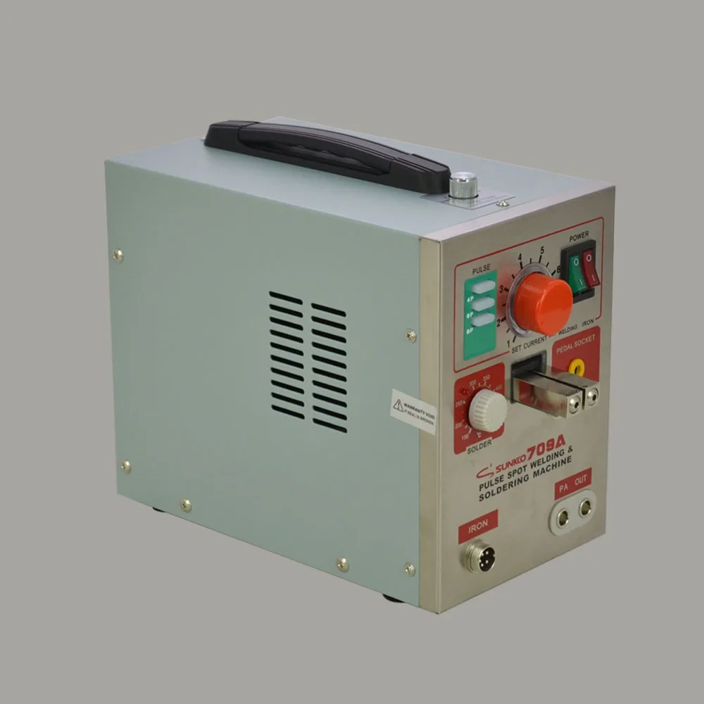 709A 220V Аккумуляторная машина для точечной сварки для батарей точечной сварки