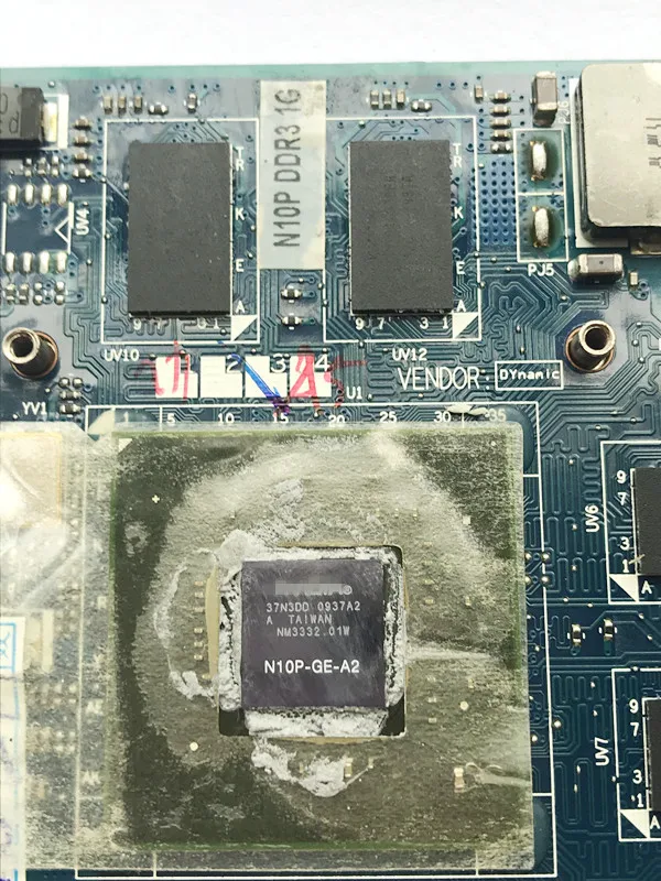 Видеокарта GT 330M видеокарта для ноутбука TOSHIBA A500 L550 1G kkaa K000092390 MXM II графическая VGA |