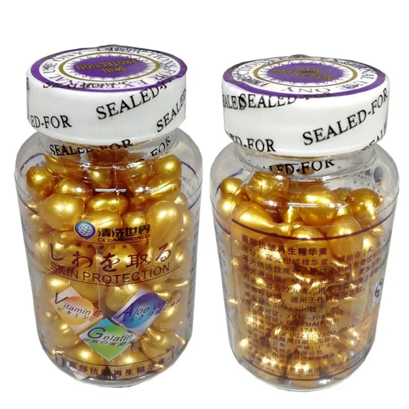 90 шт. экстракт витамина Е крем для лица против морщин отбеливающий старения