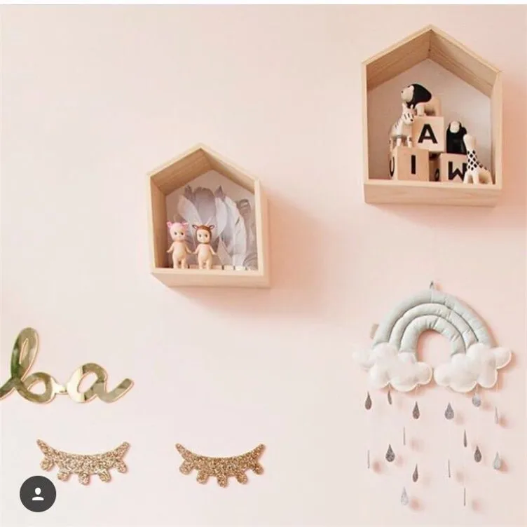 2 шт. 3D зеркальные акриловые сонные глаза DIY милые ресницы закрытые для детской