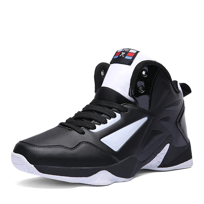 black white Большие size37-46 баскетбольные кроссовки, профессиональная Баскетбольная обувь, мужские спортивные кроссовки jordan, Женская дышащая обувь с воздушной подушкой - Цвет: black white