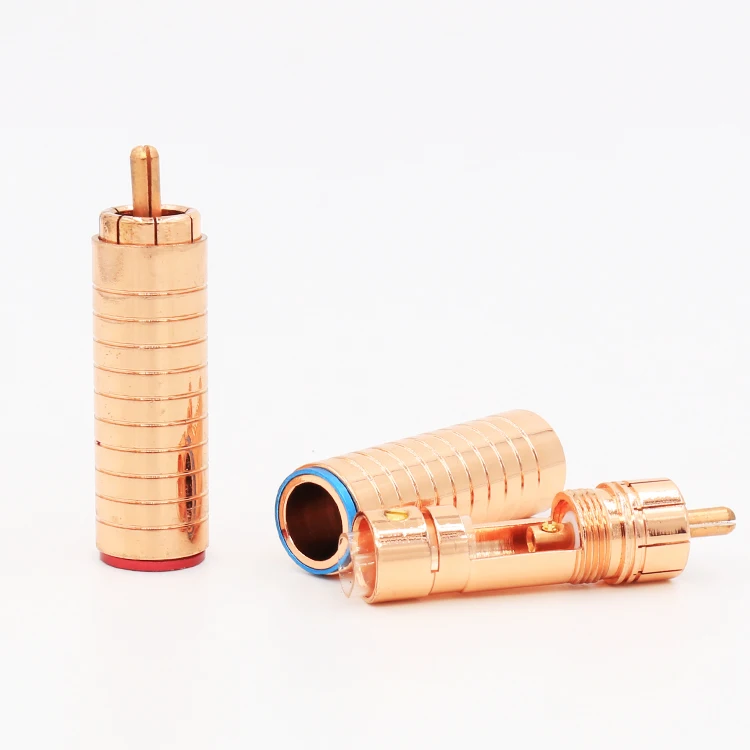 VR003 RCA разъем красный медный аудио видео адаптер разъемы для пайки|adapter plug|solder rca