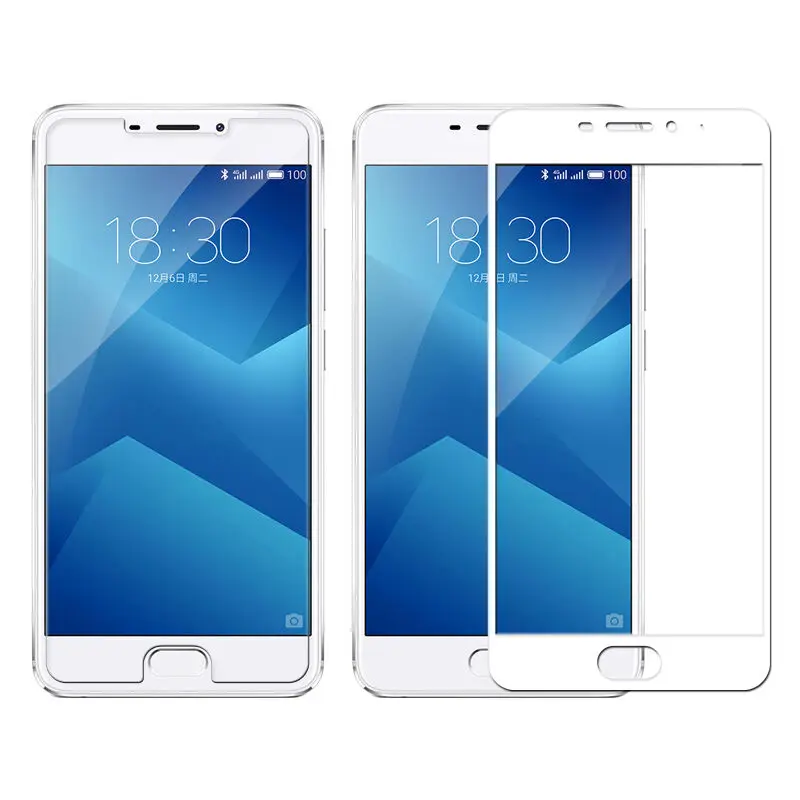 2 шт. полное покрытие закаленное стекло для Meizu M5S M3S mini M5 Note M3 M3E Pro 6 MX6 U10 U20 E2