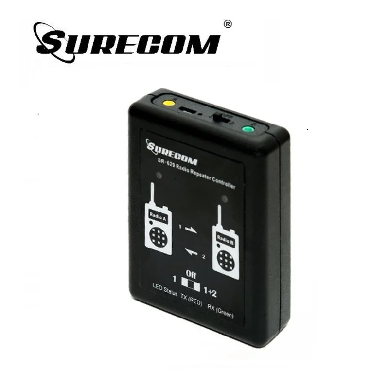 Surecom SR-629 2 в 1 дуплексный репитер контроллер и 2 Радио кабель для TYT Kenwood Baofeng ICom Motorola двухстороннее радио
