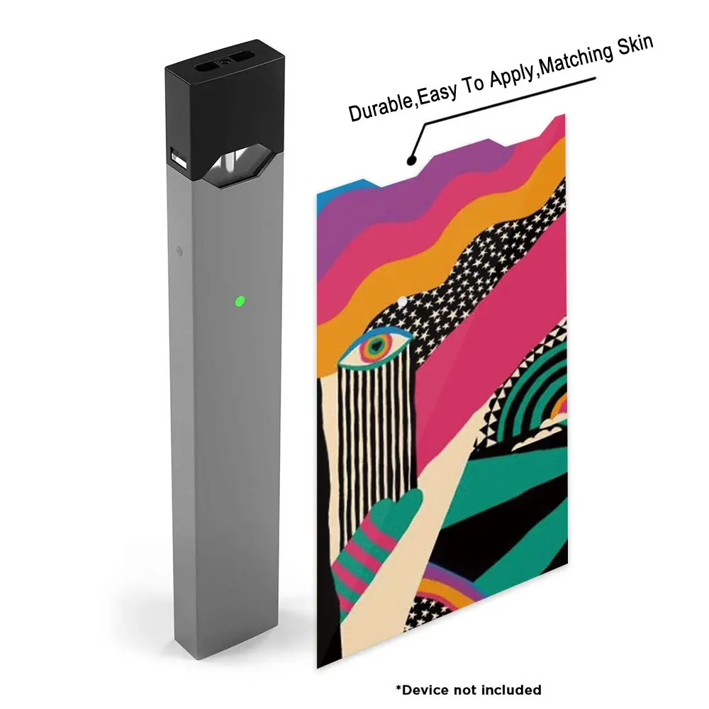 SHIODOKI 2 шт Juul кожи наклейка для Pax JUUL 2.5D технологии ультра тонкий защитный стикер для JUUL обертывания чехлы-тренд