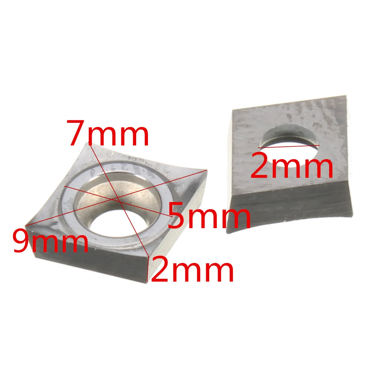 Поворотные твердосплавные вкладыши крутящееся лезвие для SCLCR/SCKCR поворотный