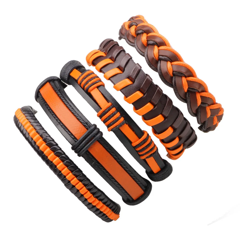 Женский кожаный браслет SIZZZ 19 5 см в европейском и американском стиле|bracelet