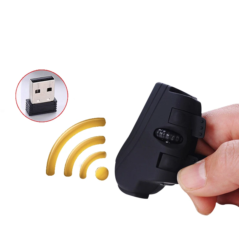 GM306 Mini USB палец беспроводной мышь Портативный Беспроводные мыши ГГц 2 4 оптический