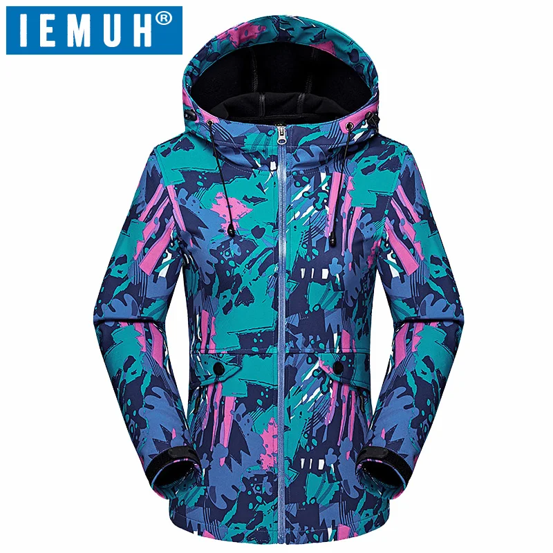 IEMUH брендовая Спортивная Осенняя флисовая куртка для альпинизма и туризма