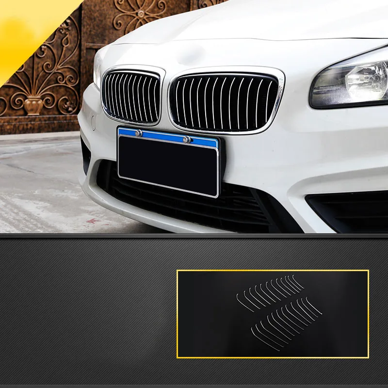 Lsrtw2017 из нержавеющей стали бамперная решетка чистая планки для bmw 2 серии active Tourer