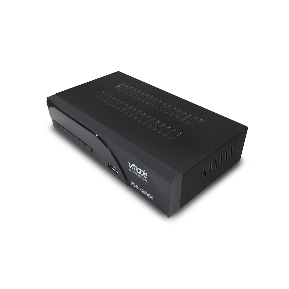 Полностью HD DVB T2 цифровой наземный телеприставка H.265 1080p Встроенный сетевой